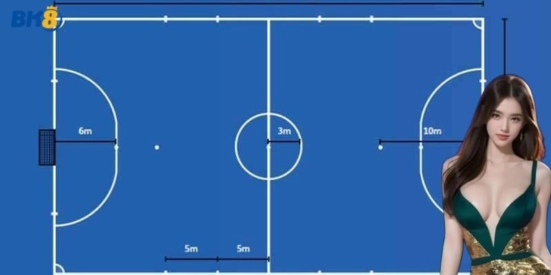 Giới thiệu về kích thước sân bóng đá 5 người chuẩn FIFA